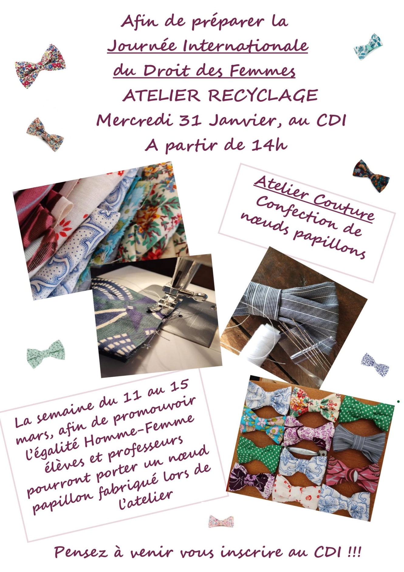 atelier recyclage