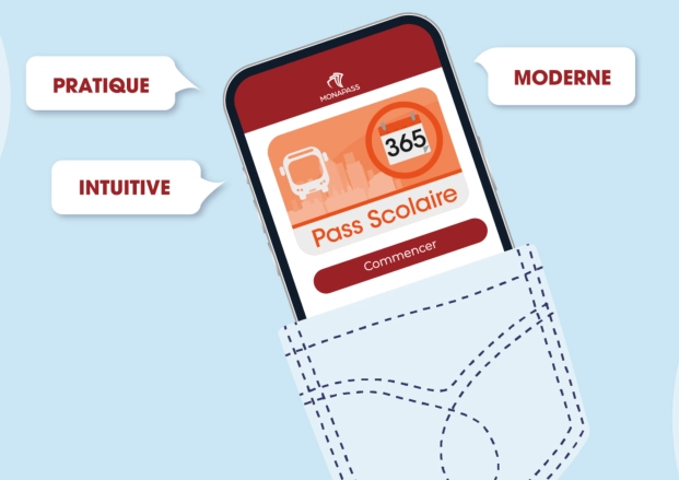 L’abonnement scolaire en 3 clics avec Monapass !